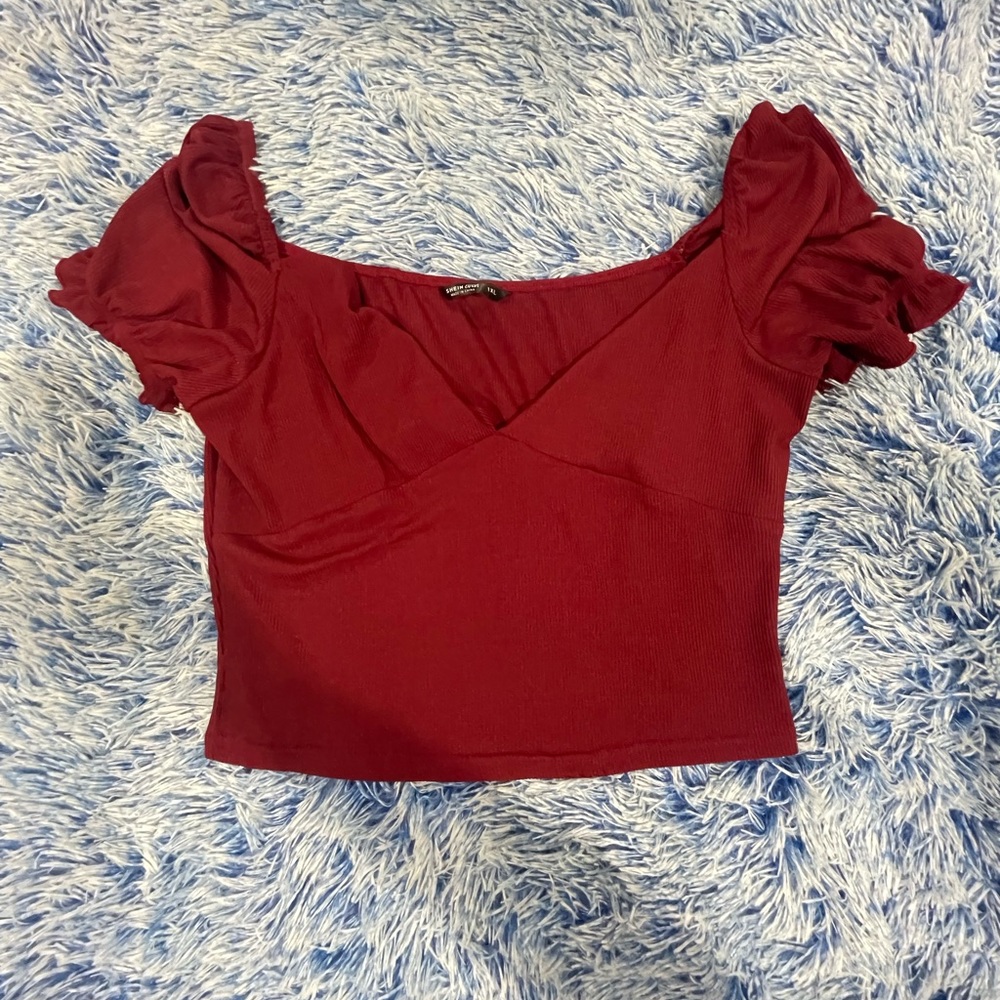 Burgundy Top